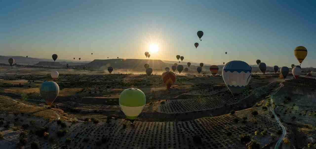 sun set in Cappadocia,sunrise,sunset,red valley,kizil cukur