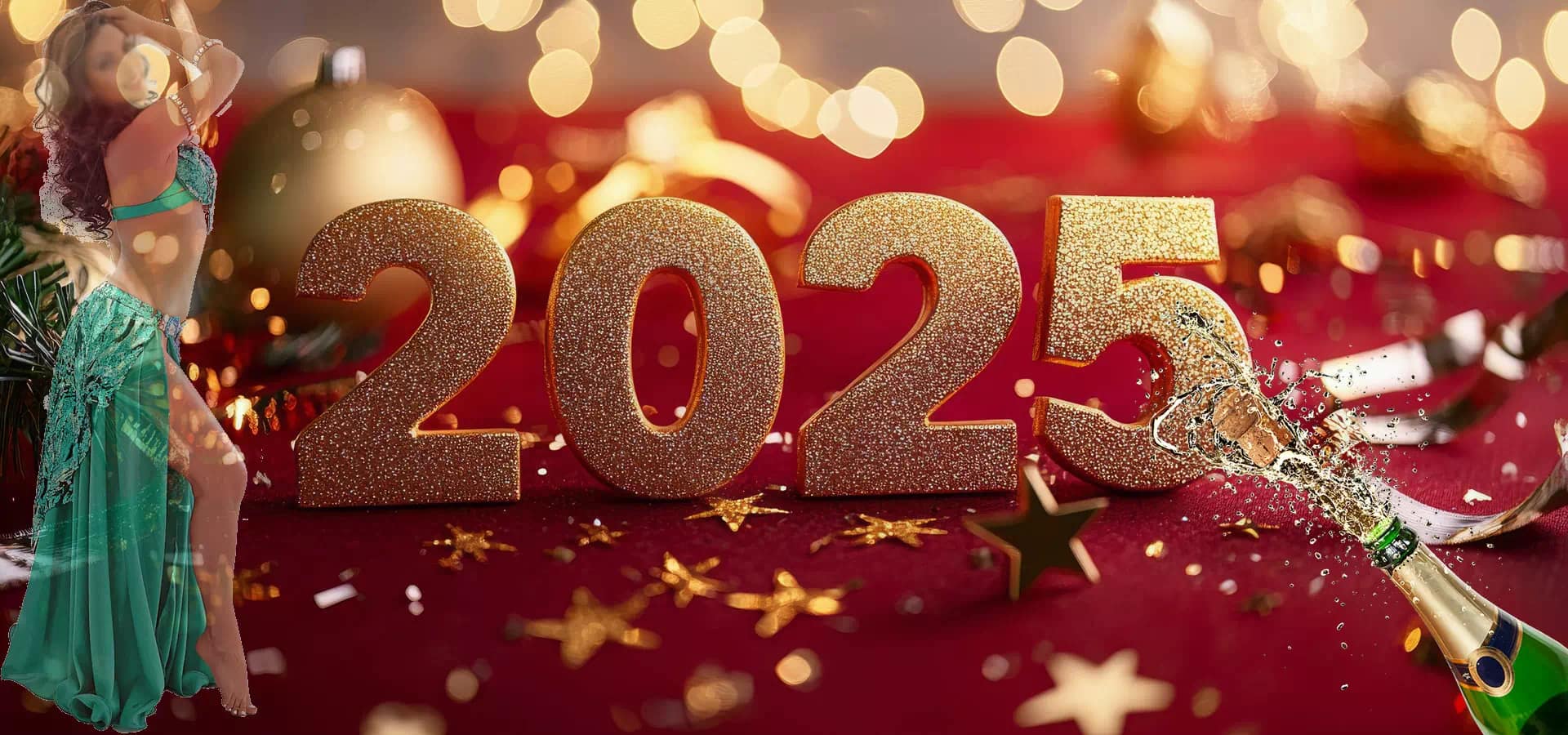 new year party banner