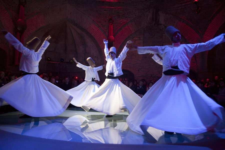 whirling dervishes